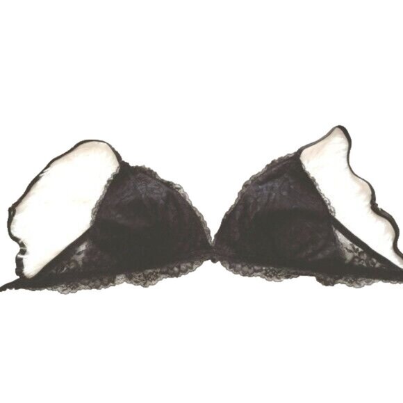LA SENZA BLACK LACE BRA SIZE SMALL - Picture 4 of 7